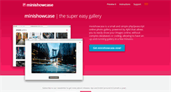 Desktop Screenshot of minishowcase.net